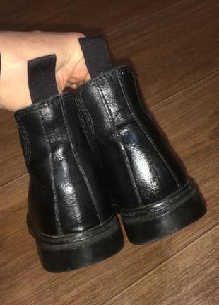 Стильные кожаные ботинки челси fouganza, р-р 31, ст 19,5 см5 фото