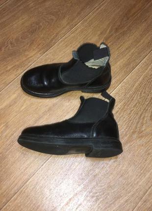 Стильные кожаные ботинки челси fouganza, р-р 31, ст 19,5 см