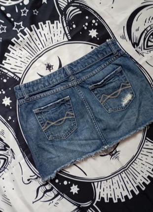 Актуальная, модная, стильная, джинсовая юбка mossimo5 фото