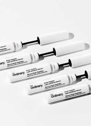 Мультипептидная сироватка для вій і брів multi-peptide lash & brow serum the ordinary