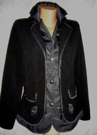 Стильний флісовий піджак-куртка "gerry weber" edition 48-50 р