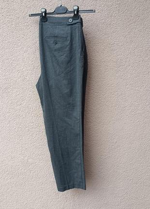 Сірі жіночі брюки next tailoring штани батал 52-54 р.1 фото