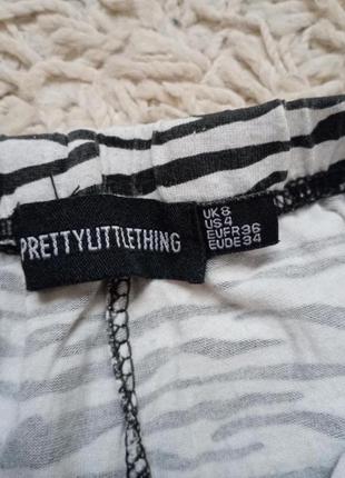 Актуальные, модные, стильные, укороченные лосины клёш prettylittlething5 фото