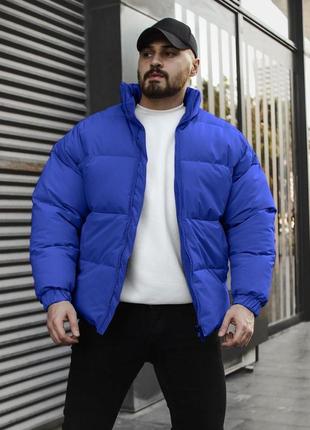 Стильная трендовая зимняя мужская куртка на силиконе качественная теплая2 фото