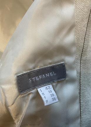 Cтильный качественный жакет в полоску /s / brend stefanel