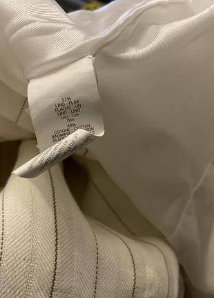 Cтильный качественный жакет в полоску /s / brend stefanel