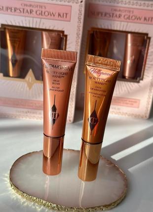 Charlotte tilbury charlotte's superstar glow kit набір хайлайтерів2 фото