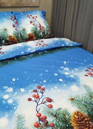 Очаровательный набор постельного белья елка3 фото