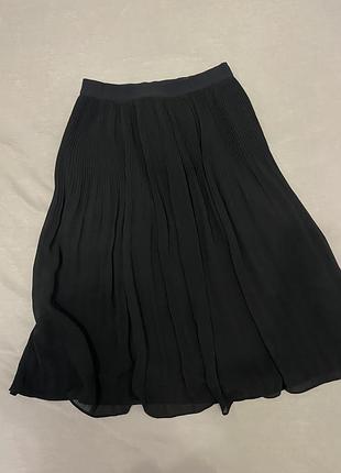 Плісірована спідниця h&m