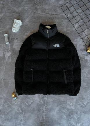 Хитовый люксовый плюшевый пуховик в стиле тн tnf The North Face премиум зимний до -30 мешка стильный мужской