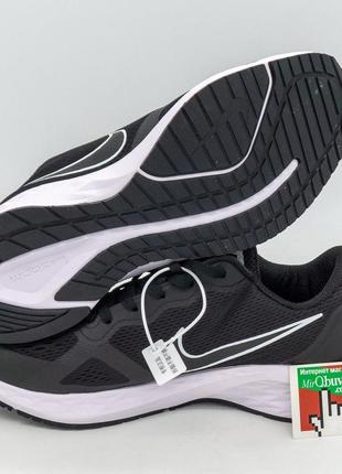 Мужские кроссовки для бега nike zoom winflo 8 черные. топ качество! 44. размеры в наличии: 44.4 фото