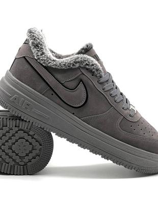 Кроссовки зимние на меху ❄nike air force low winter1 фото