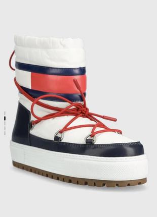 Зимние сапоги tommy hilfiger