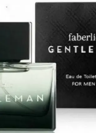 Туалетна вода для чоловіків gentleman джентльмен, 55ml 3224 faberlic