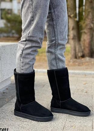 Жіночі уггі натуральна замша р 36,37,38 зима ugg