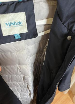 Зимняя куртка пальто пуховик mishele р.m-l3 фото