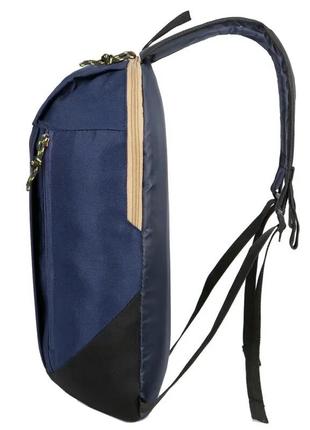 Рюкзак міський синій, наплічник, сумка, водовідштовхувальна тканина6 фото