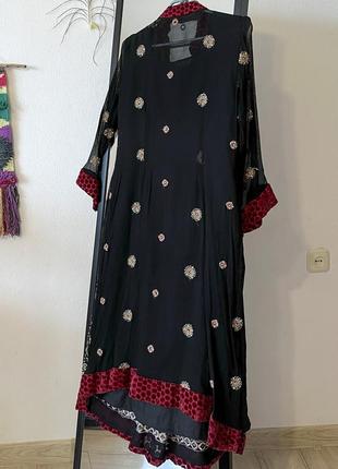 Индийский костюм сари ленга-чели туника6 фото