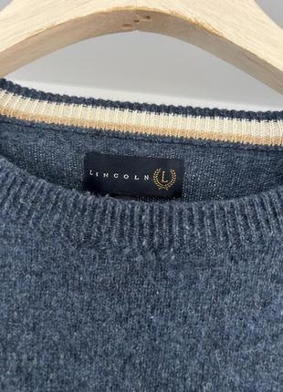 Крутой шерстяной свитер lincoln3 фото