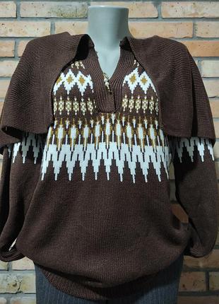 Shein оригинальный свитер джемпер трикотаж.