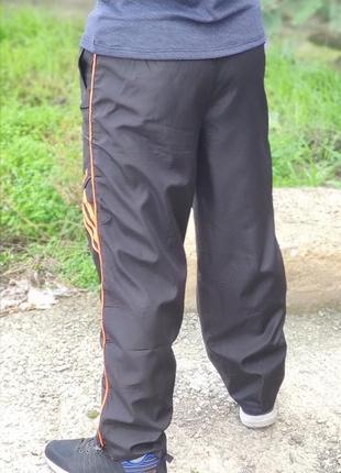Спортивные штаны-юниор с подкладкой, маломерят, t0063 фото