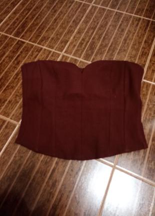 Корсет бюстьє zara,p. m10 фото
