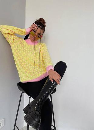 Трендові светрики оверсайз3 фото