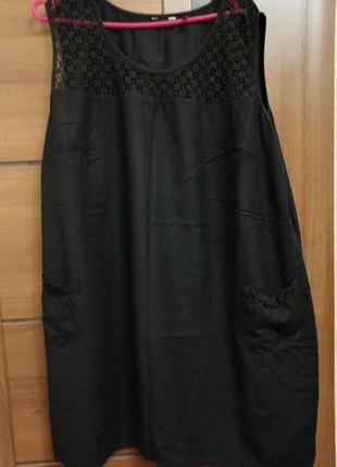 Сукня з натуральної тканини 68-72р6 фото