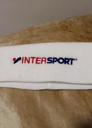 Налобная повязка intersport, теплая1 фото
