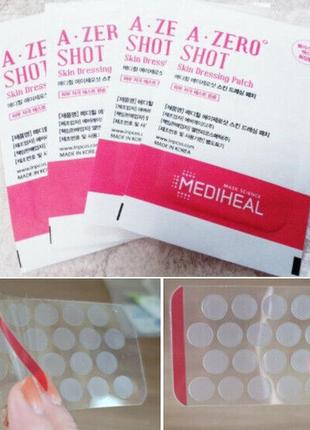 Точечные патчи от прыщей mediheal a-zero shot skin dressing patch4 фото