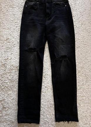 Темно серые джинсы sinsay