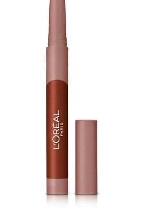 Помада-олівець 
l'oreal paris matte lip