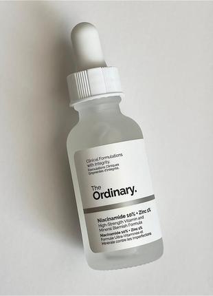 The ordinary - niacinamide 10% + zinc 1%