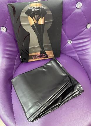 Эротические чулки, соблазнительные гетры, гольфы, эко кожа, лаковые, кожаные из...