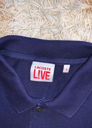 Футболка поло lacoste live оригінал5 фото