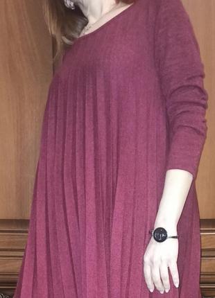 Італійська сукня. плаття жіноче ,  колір бордо , сезон: зима, весна, осінь. ідеальне.