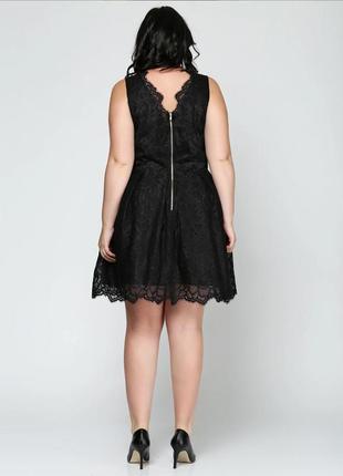 Вечернее кружевное платье мини h&amp;m.