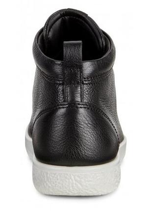 Шкіряні черевики ecco soft 1 black3 фото