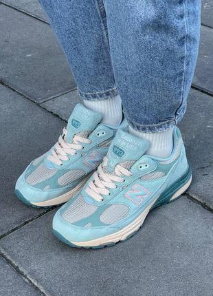 Кросівки new balance joe freshgoods x 993 made in usa 'performance art - arctic blue'6 фото