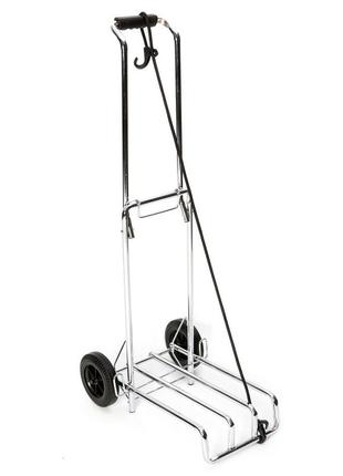 Візок господарський bo-camp luggage trolley foldable 40 kg silver (5267279)3 фото