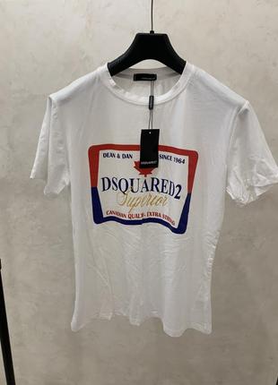 Футболка dsquared 2 белая женская нова1 фото