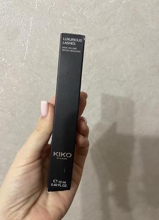 Туш kiko milano максимальний обʼєм