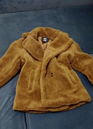 Зимова курточка-кожушок☺️"тедді".