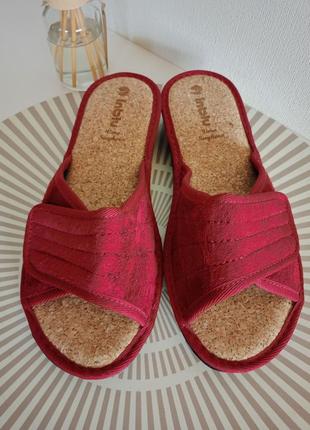 Жіночі гарні кімнатні капці тапочки шльопаньці inblu.україно-італійське вир-во!!!