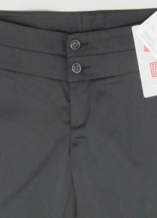 Stefanel штани брюки чорні класичні прямий крій розмір м5 фото