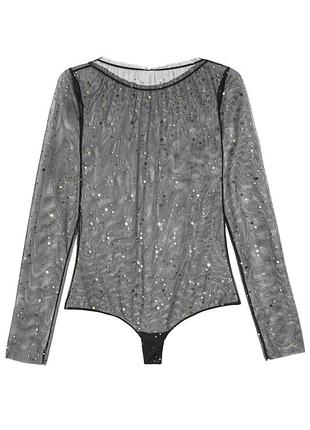 Супер стильный боди сетка, боди черный сетка tezenis/ сексуальный боди