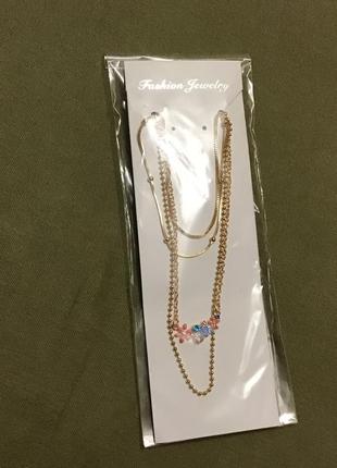 Стильна прикраса на шию2 фото