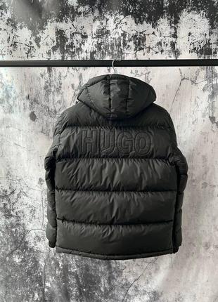 Зимняя мужская куртка/пуховик брендовый бос2 фото