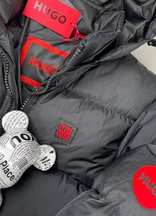 Зимняя мужская куртка/пуховик брендовый бос5 фото