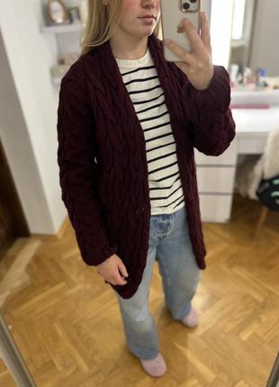 Вʼязаний кардеган